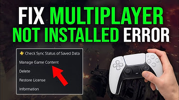 How To Fix Battlefield 6 Multiplayer Not Installed Error PS5