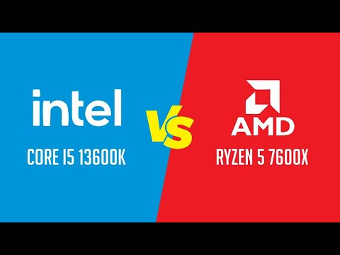 Intel Core i5 13600K vs AMD Ryzen 5 7600X - Apps and games benchmark