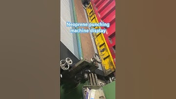 Next time we will show you the embossing machine #wetsuit #neoprene #diy #punching #1million