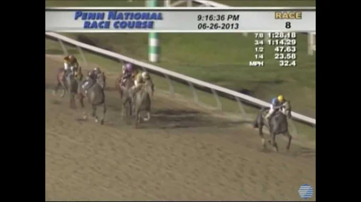 Menifee Six "Big Ben" Finishes 2nd in the 8th Race at Penn National, June 26, 2013