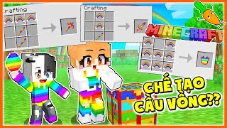 Kamui Thử Thách Chế Tạo Mọi Thứ Từ CẦU VỒNG trong Minecraft