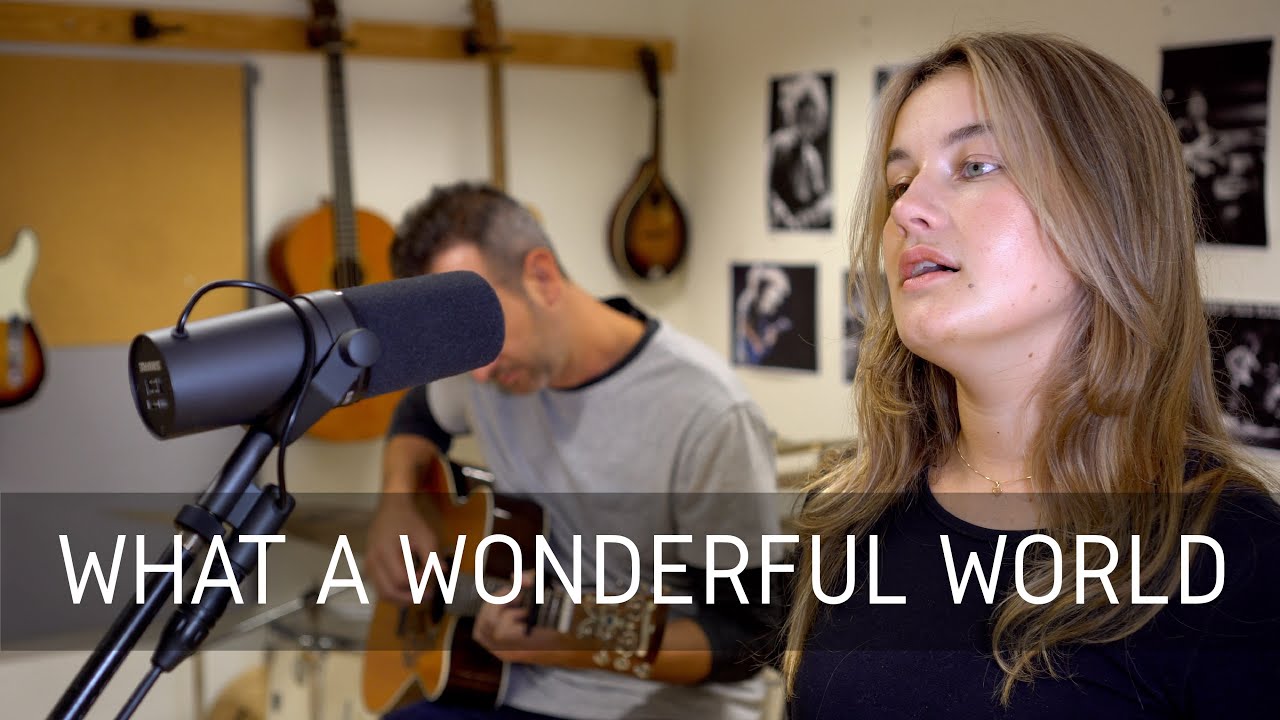 What A Wonderful World Acoustic Cover (Louis Armstrong) YouTube