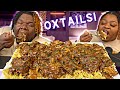 Soul food tender oxtails and gravy  hashtag the cannons  mukbang eating show