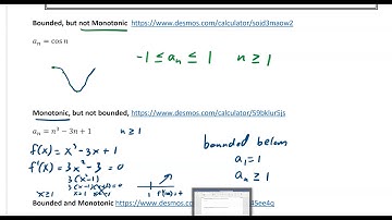 11 1 d bounded monotonic sequences
