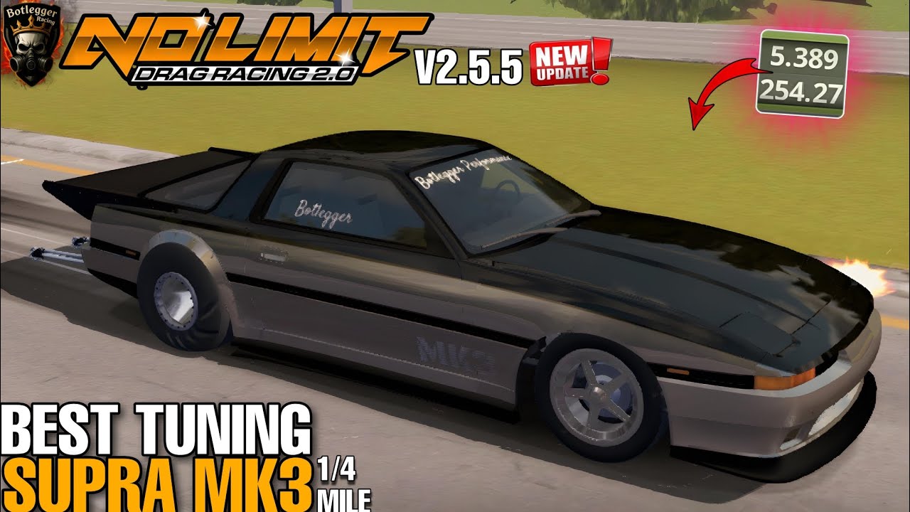 Latest Tune Supra MK3 5.3 second in 1/4 mile no limit drag racing 2 V2.5.5
