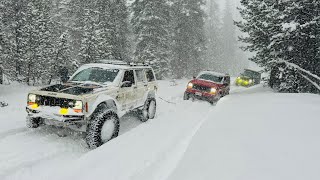 First Blizzard Storm of 2024 in Northern California