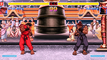 Evil Ryu vs Akuma (Hardest) Ultra Street Fighter 2: The Final Challengers.
