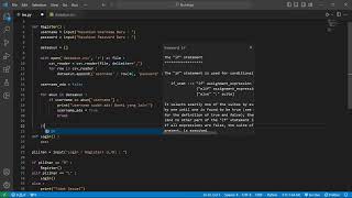 Cara membuat Login dan Register Sederhana menggunakan CSV - Algoritma & Pemrograman I