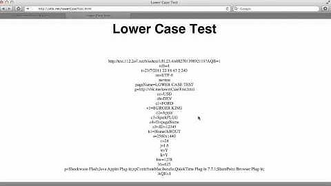 How To Force All Adobe SiteCatalyst Variables To Lowercase