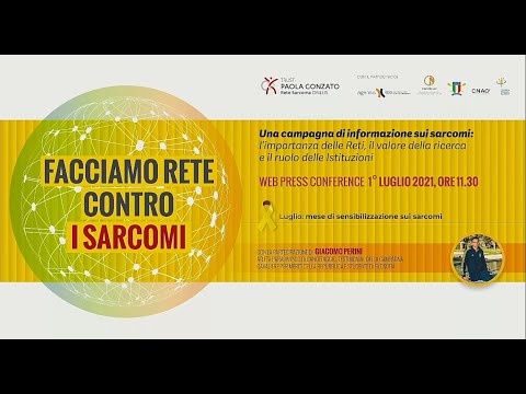 Web Conference Campagna Italiana 2021 #facciamoretecontroisarcomi