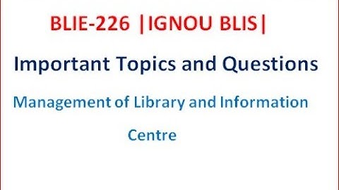 BLIE-226 | Important Questions |