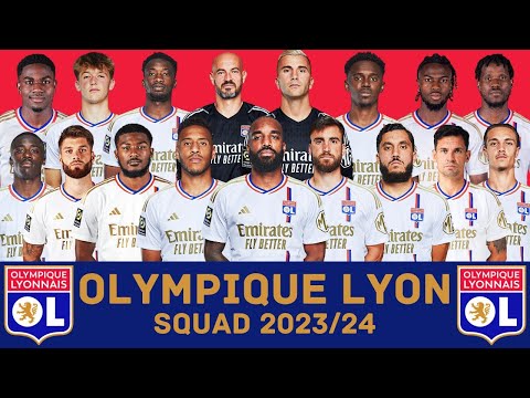 OLYMPIQUE LYONNAIS Squad Season 2023/24 | Olympique Lyon | FootWorld