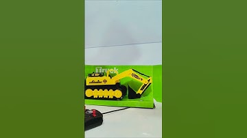 Jcb unboxing and testing rc excavator #unboxingvideo #jcbvideo #shorts #trending