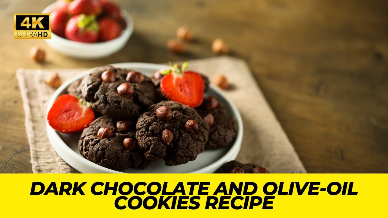 👏Dark chocolate and olive oil cookies Recipe👏 YouTube