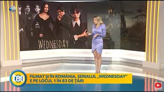 Teo Show (03.12.2022) - Filmat si in Romania, serialul ,,Wednesday