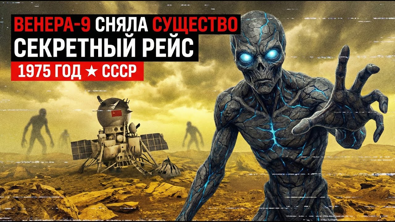 СЕКРЕТНЫЙ РЕЙС НА ВЕНЕРУ. Аппарат сел на «ЖИВУЮ ГОРУ» | Снимки 1975