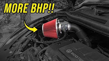 INSTALLING A PERFORMANCE AIR FILTER TO A NON PERFORMANCE ENGINE