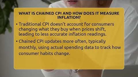 What Is Chained CPI And How Does It Measure Inflation? - Inflation Insight Channel