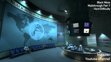 Black Mesa Walkthrough Part 7 - Hard Difficulty (HD 1080p)