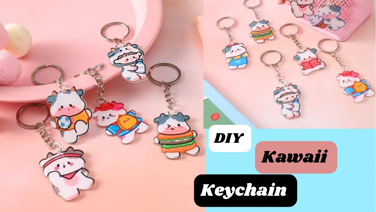 DIY ADORABLE ANIMAL KEYCHAINS — The Sorry Girls