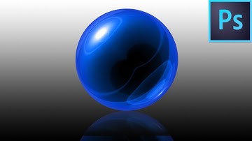 Photoshop Tutorial: How to Create a Colorful Glass Ball with Reflections