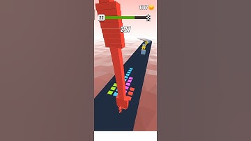 StackColors level 22 | All level gameplay. Android, iOS #shorts #mobilegames #gameplay #walkthrough