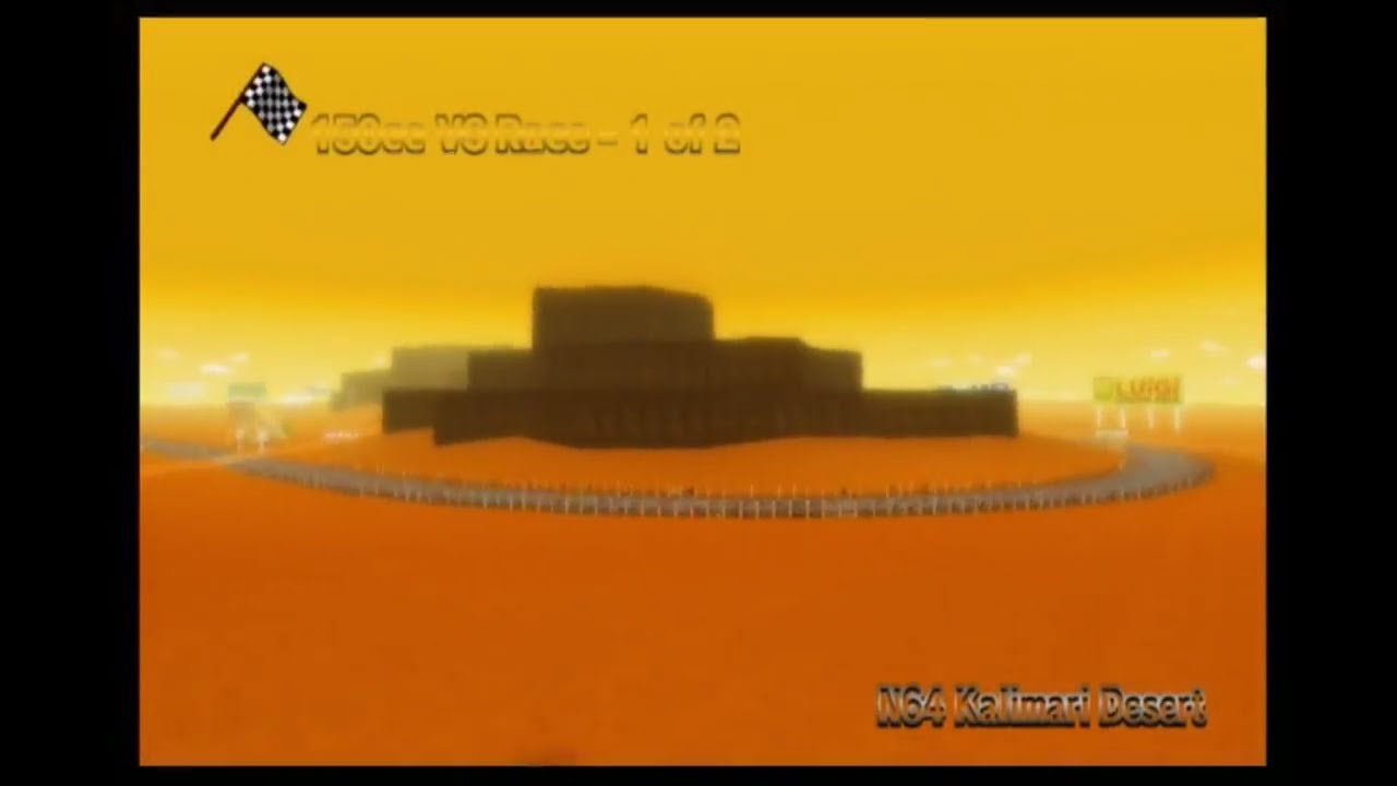 Mario Kart Wii Custom Track Review: N64 Kalimari Desert