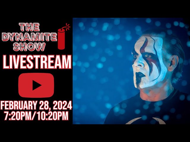 AEW Revolution Go Home Show | Sting's final appearance on Dynamite | The Dynamite Show Live