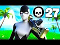 27 Kill Solo Vs Squad | Season 4 Chapter 2 Fortnite