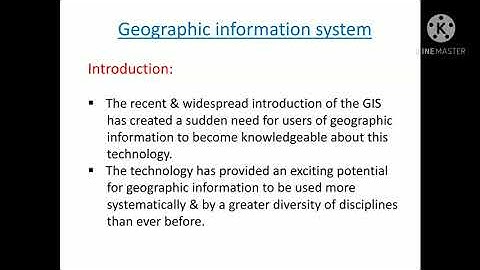 Geographic information system introduction | overview of GIS | civil engineering