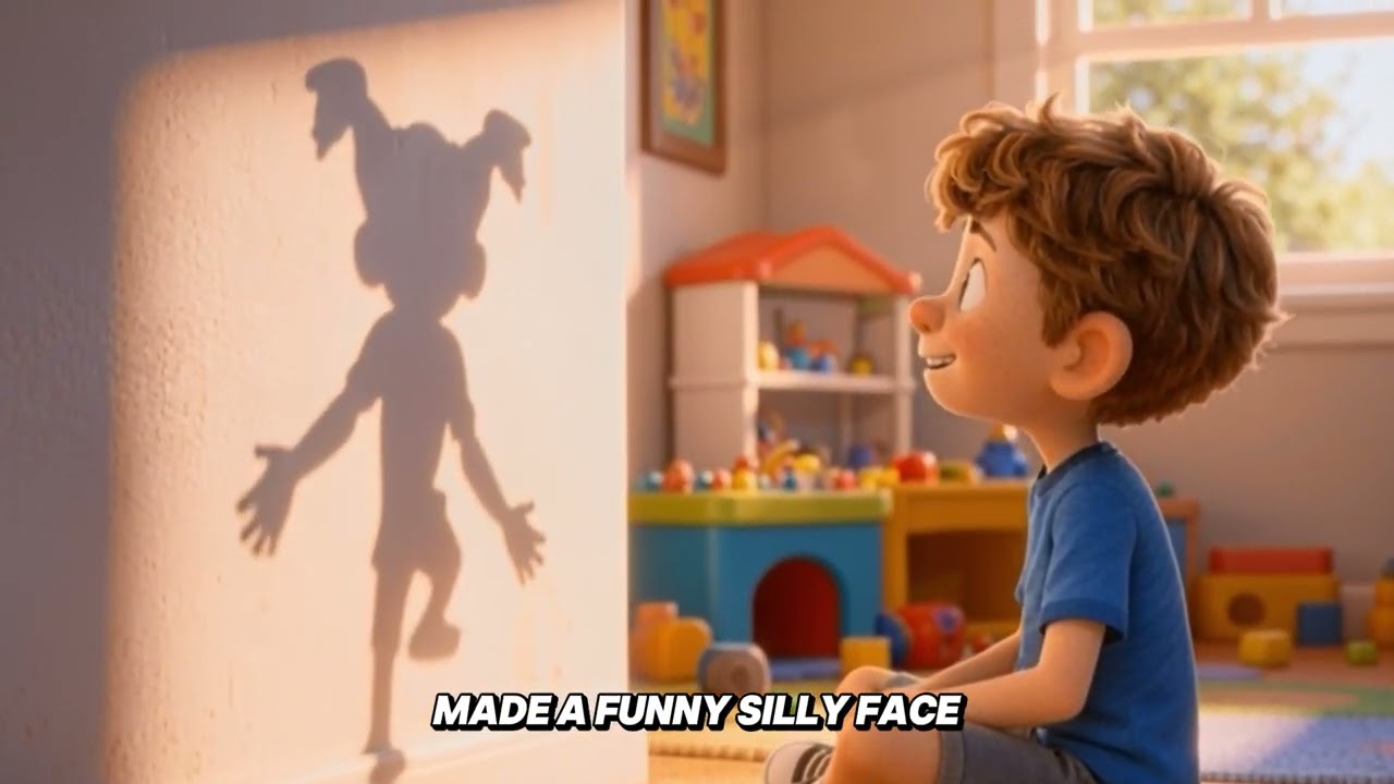 The Shadow That Wanted to Play 🌤️ | A Joyful Animated Short for Kids