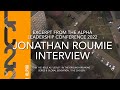 Excerpt from Alpha Leadership Conference LC2022 - the Jonathan Roumie Interview