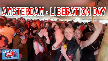 🔴 LIVE: Liberation Day in Amsterdam 🇳🇱 Bevrijdingsdag Party 5/5/2025