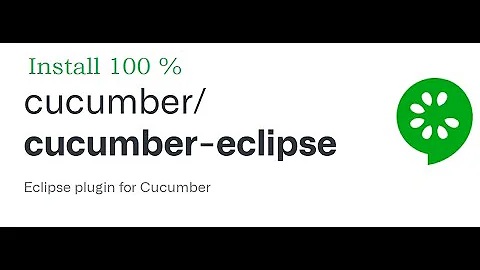 Different ways to install Cucumber plugin into Eclipse 100% working