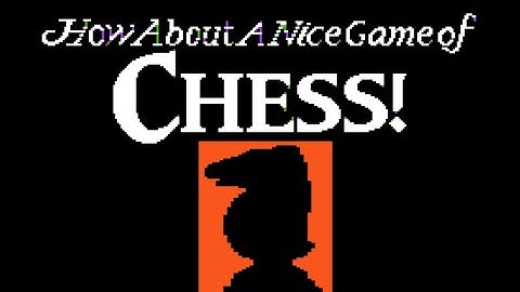 How About A Nice Game of Chess! by Odesta - 1984 - Apple II - full game playthrough
