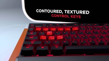 Corsair Vengeance K70 mechanical gaming keyboard showcase