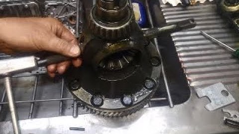 Differential Spider Gear Shaft - Replace, Rotate or Renew
