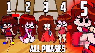 Girlfriend ALL PHASES (0-5 phases) Friday Night Funkin' VS Pibby GF by Pumpkin Dude 229,289 views 1 year ago 10 minutes, 48 seconds