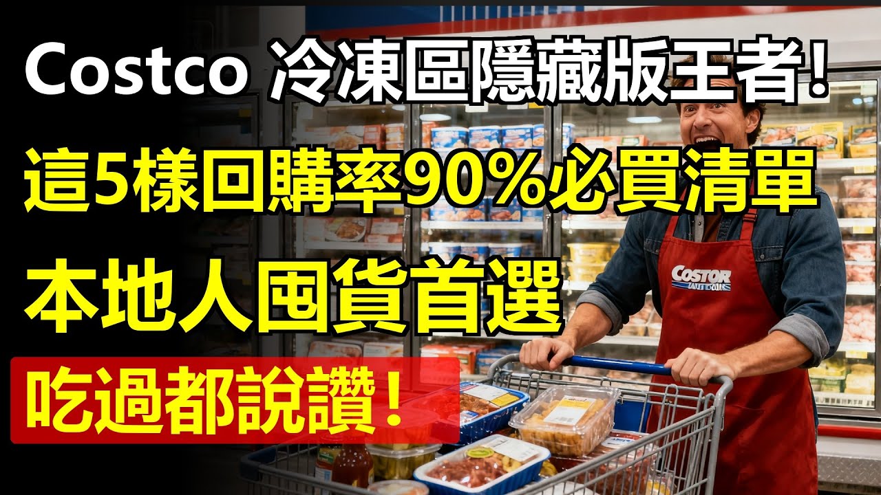 Costco 冷凍區隱藏版王者！這5樣回購率破90%的必買清單，本地人囤貨首選，吃過都說讚！