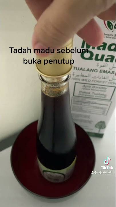 Cara-cara buka gas Madu Quad Tualang #madu #honey #maduquad #health #goodforhealth #keepcold