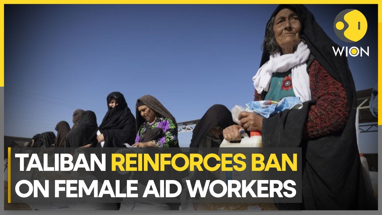 Taliban bans female aid workers in kandahar | Latest News | WION