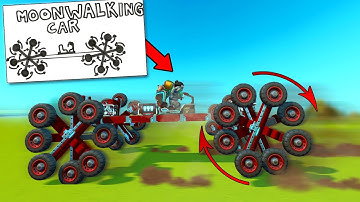 You Draw It, I Build It! MOONWALKING CAR! [YDIB 12] - Scrap Mechanic Gameplay