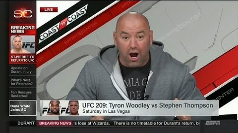 OFFICIAL: Dana White announces Georges St Pierre vs Michael Bisping For UFC MW Title