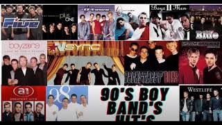 90's BOYBANDS - M2M, BackStreet Boys, Westlife, NSYNC, Boyzone