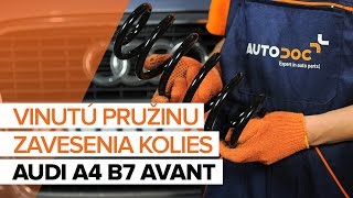 Pozrite si videoprievodcu riešením problémov s Pružina AUDI