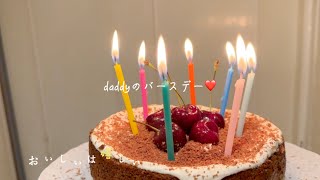 娘に伝えたいスポンジケーキのコツ。daddyとランチデート。氷点下で虹色に輝く森。