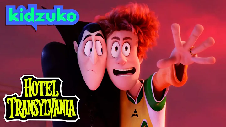 💻 Drac and DJ Jonathan Battle the Kraken! 🦑 | Hotel Transylvania 3 | Best Bits! | @Kidzuko