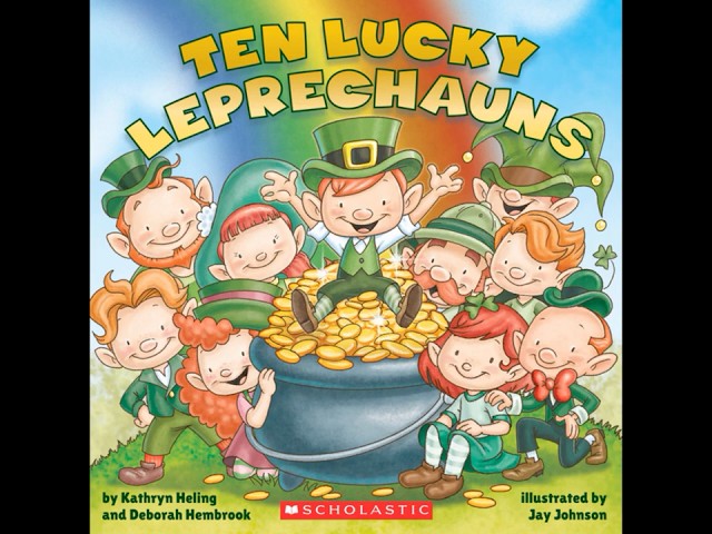 A Leprechaun riding a bicycle and a Leprechaun who thinks he's Tarzan! St. Patrick's Day Fun!