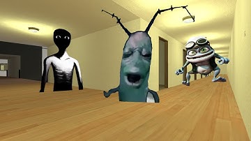 CRAZY FROG PLANKTON EN ALLE BOTS #gmod #nextbots