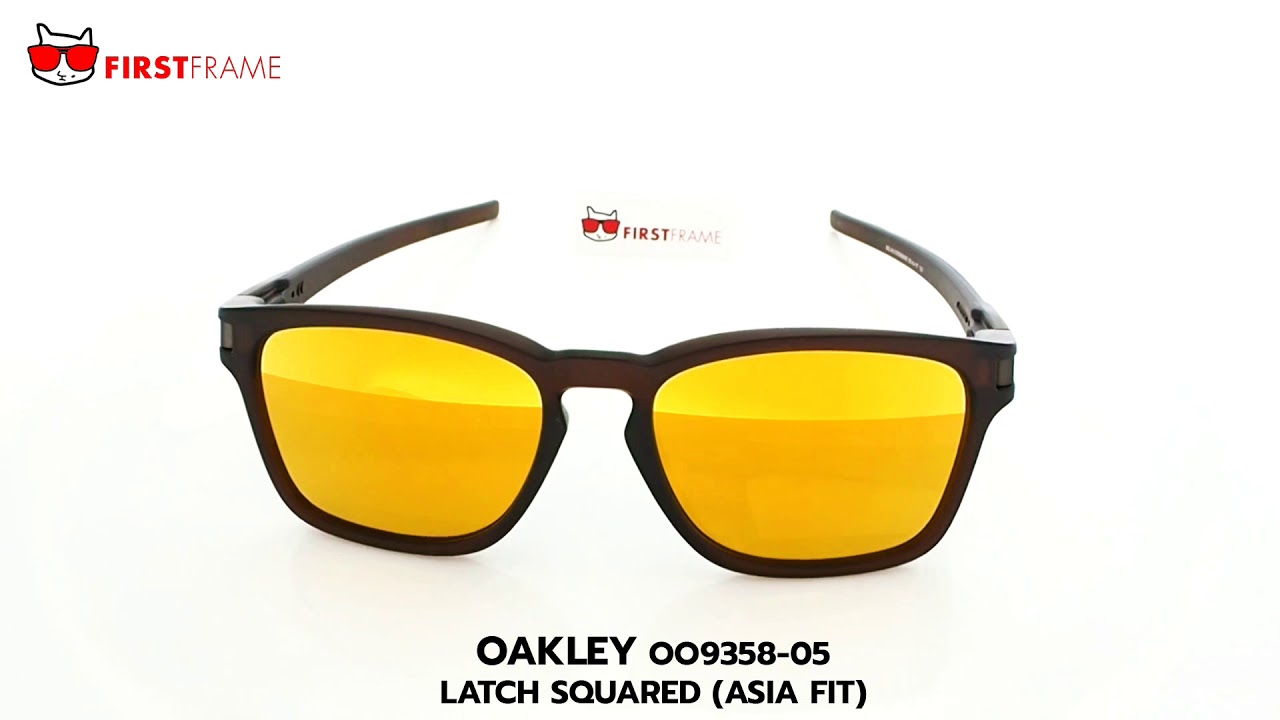 OAKLEY OO9358-05 LATCH SQUARED (ASIA FIT) - YouTube